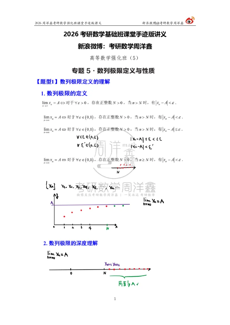 139.2026周洋鑫考研数学（高数强化5）_04.2026考研数学周洋鑫数学笑过_00.随课资料