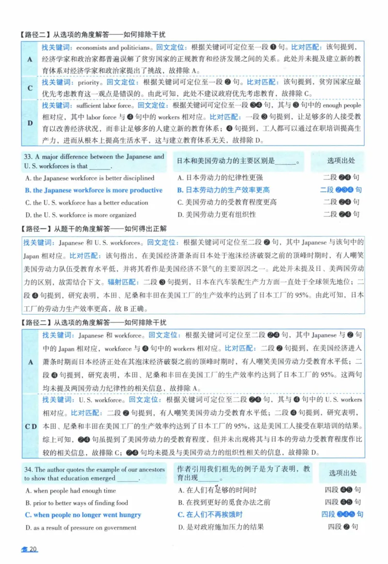 2009年真题逐题细解_41考研英语一二历年真题解析_英语一_解析册+逐词逐句册
