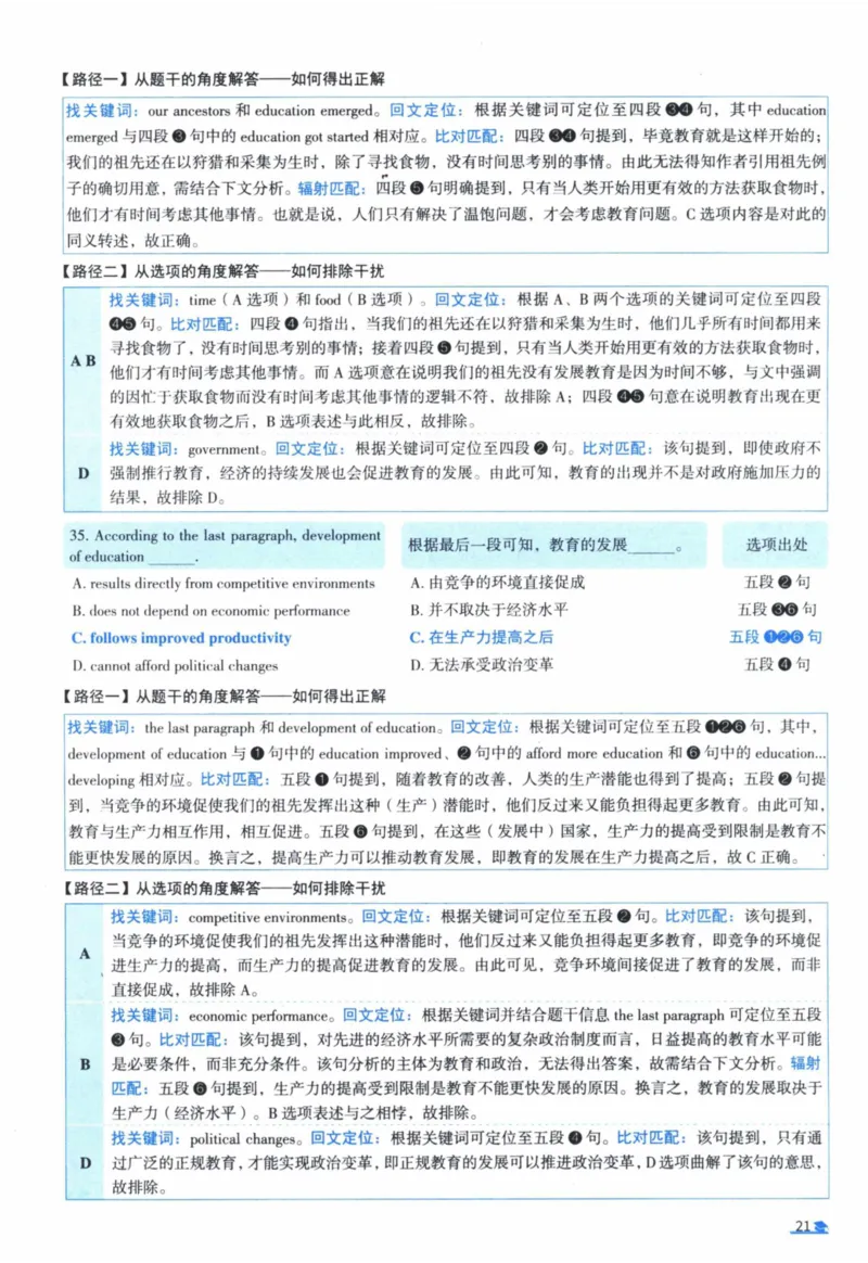 2009年真题逐题细解_41考研英语一二历年真题解析_英语一_解析册+逐词逐句册