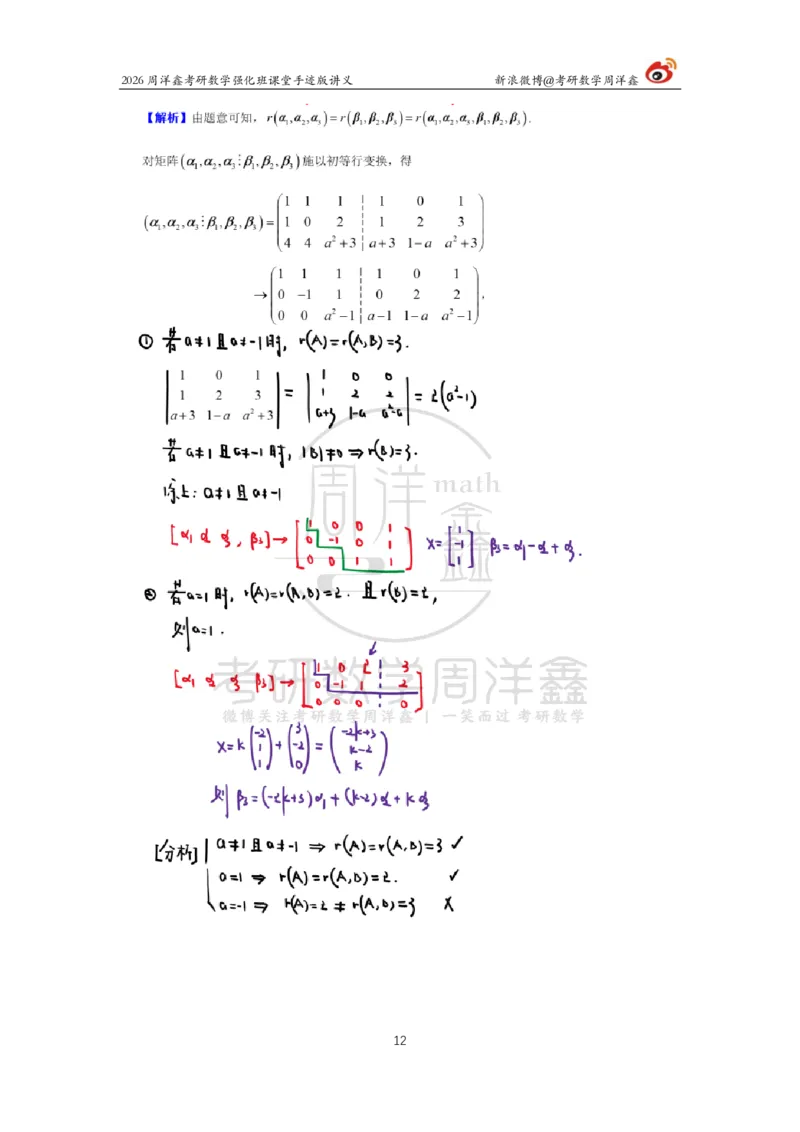 167.2026周洋鑫考研数学（线代强化6）_04.2026考研数学周洋鑫数学笑过_00.随课资料