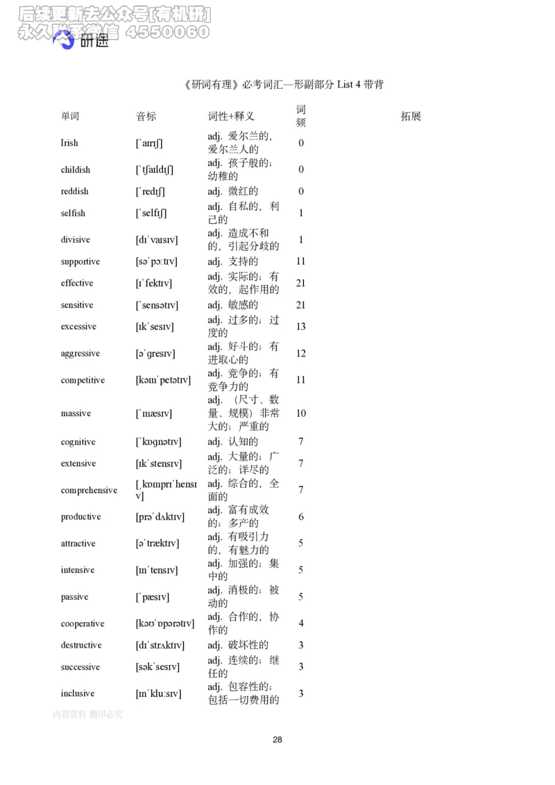 (2.2.2)--带背讲义26寒假研词有理带背（2.5-2._05.2026考研数学研途&mdash;杨超数学全程班_00.书籍和讲义_{0}--全部课件_已加水印