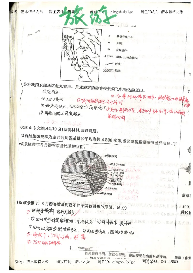 1.衡水中学高考积累与改错_地理（第1本）_284页_高中衡水学霸笔记_高中全部赠品_错题集高中九科_地理积累与改错