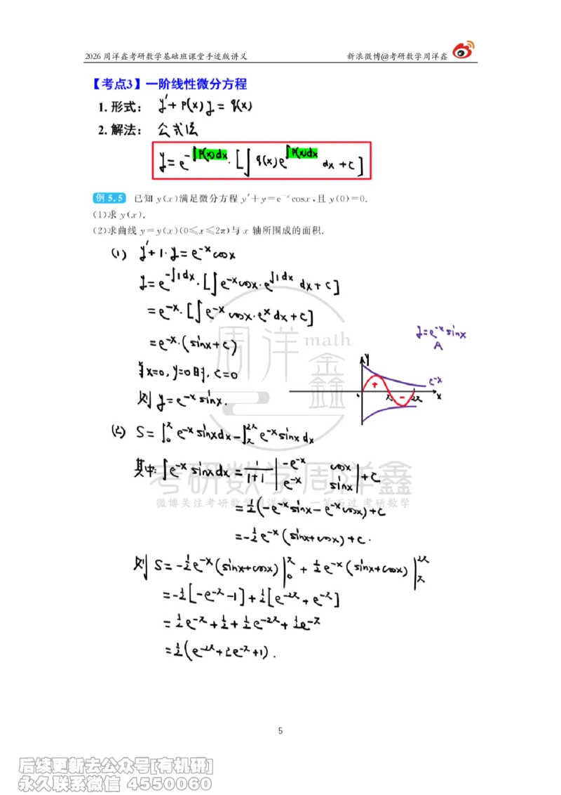 088.2026周洋鑫考研数学基础班（高数28）_04.2026考研数学周洋鑫数学笑过_00.随课资料