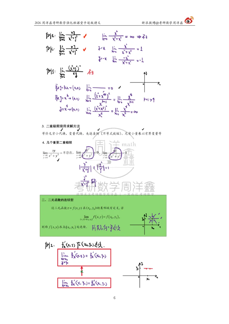 155.2026周洋鑫考研数学（高数强化21）_04.2026考研数学周洋鑫数学笑过_00.随课资料