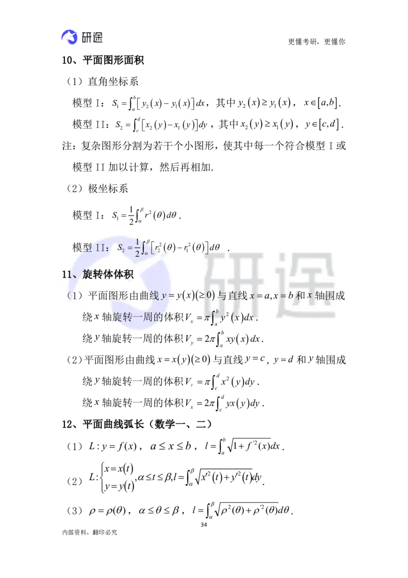 (2.3.26)--高等数学公式._05.2026考研数学研途&mdash;杨超数学全程班_00.书籍和讲义_{0}--全部课件