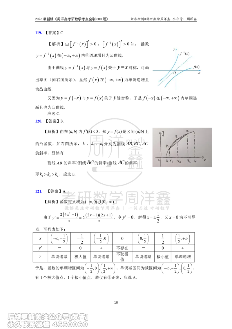 060.高数第二章2026周洋鑫考点全刷800题解析（课程提前用，非正式图书）_已解密_04.2026考研数学周洋鑫数学笑过_00.随课资料