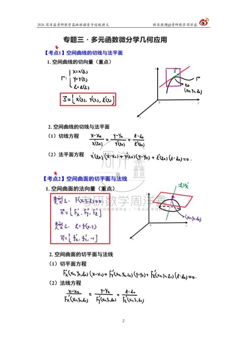 133.2026周洋鑫考研数学基础班（数一专题3）_已解密_04.2026考研数学周洋鑫数学笑过_00.随课资料