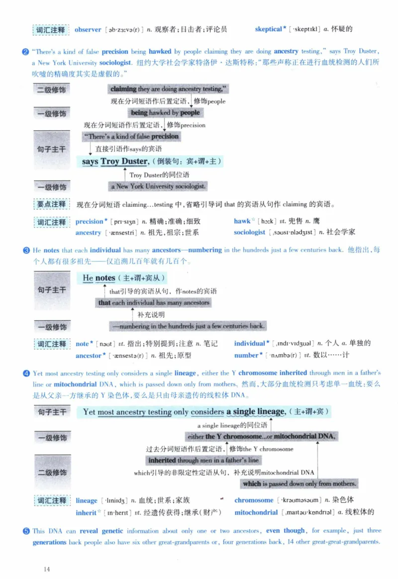 2009年逐词逐句精讲册_41考研英语一二历年真题解析_英语一_解析册+逐词逐句册