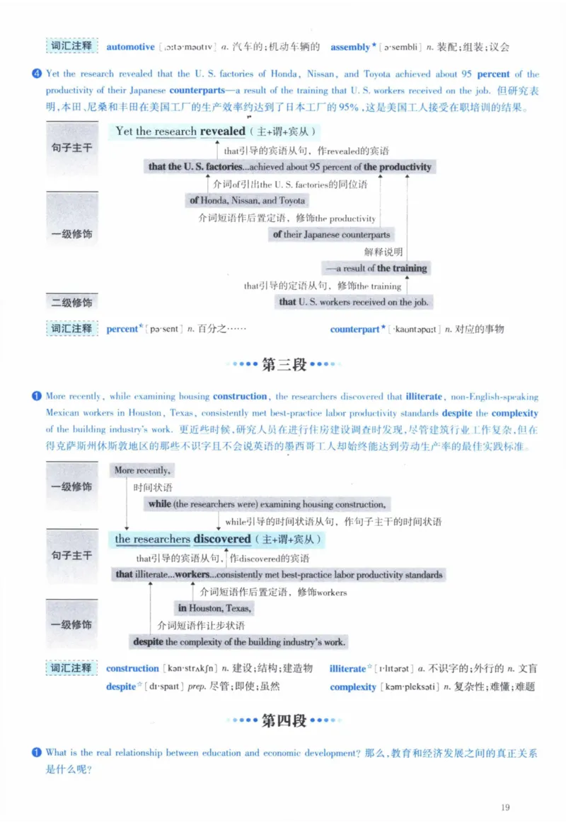 2009年逐词逐句精讲册_41考研英语一二历年真题解析_英语一_解析册+逐词逐句册
