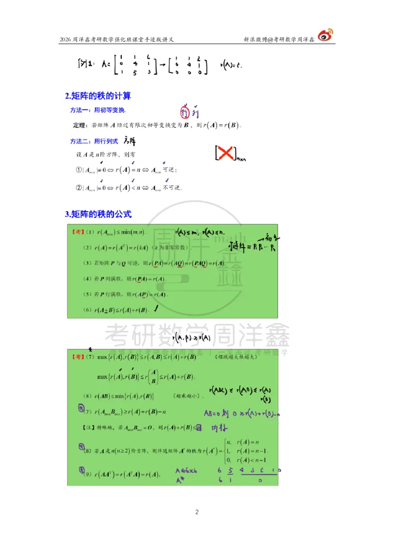 165.2026周洋鑫考研数学（线代强化4）_04.2026考研数学周洋鑫数学笑过_00.随课资料