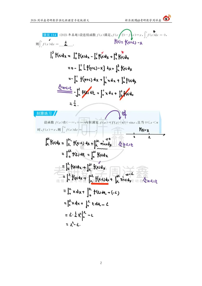 150.2026周洋鑫考研数学（高数强化15）_04.2026考研数学周洋鑫数学笑过_00.随课资料