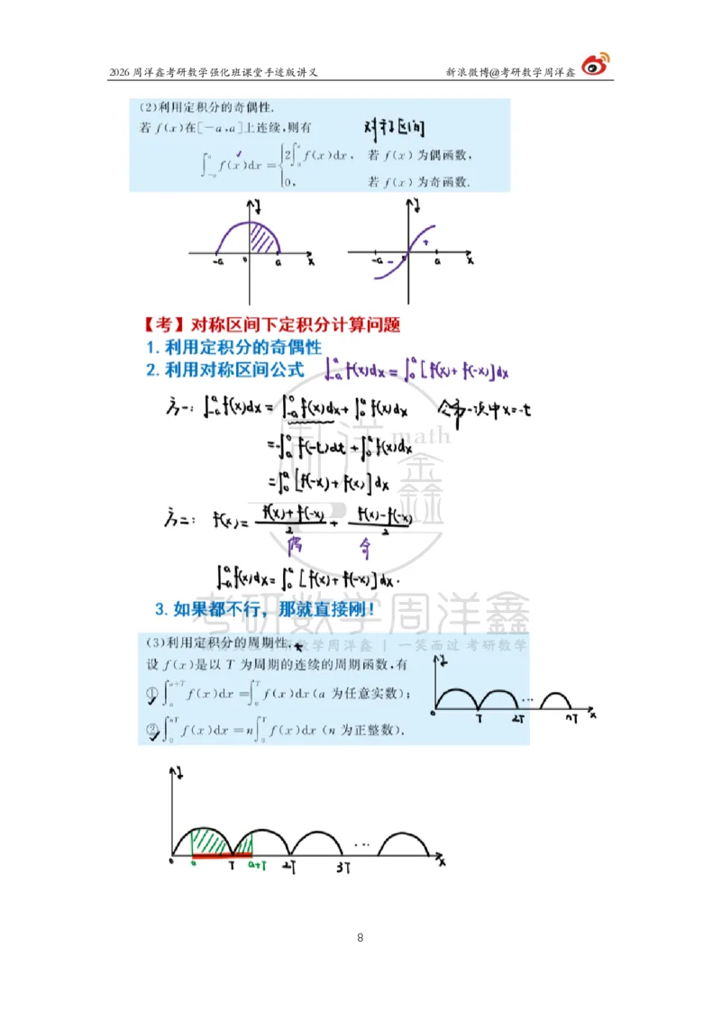148.2026周洋鑫考研数学（高数强化14）_04.2026考研数学周洋鑫数学笑过_00.随课资料