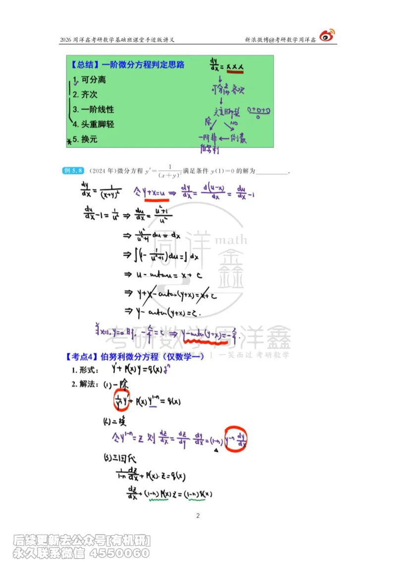 089.2026周洋鑫考研数学基础班（高数29）_04.2026考研数学周洋鑫数学笑过_00.随课资料