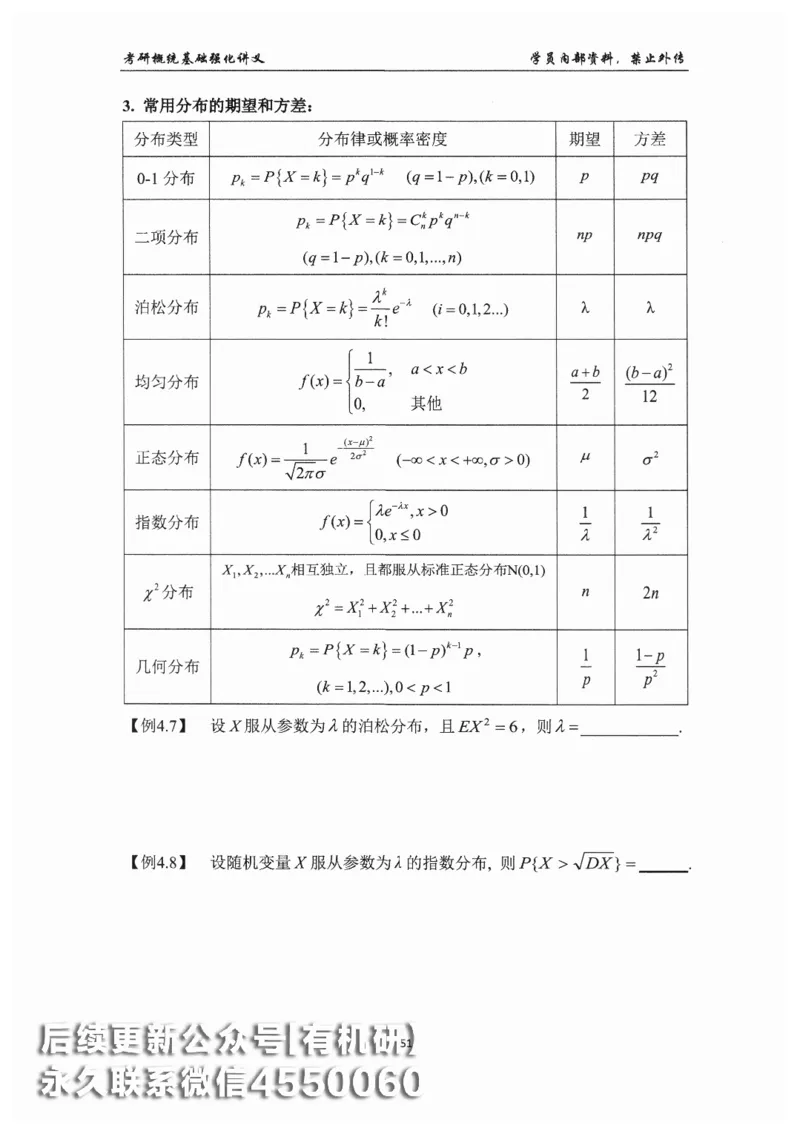 26考研数学概率论与数理统计-文登陈平_03.2026考研数学_00.扫描内部讲义汇总（含书籍扫描版增值讲义）