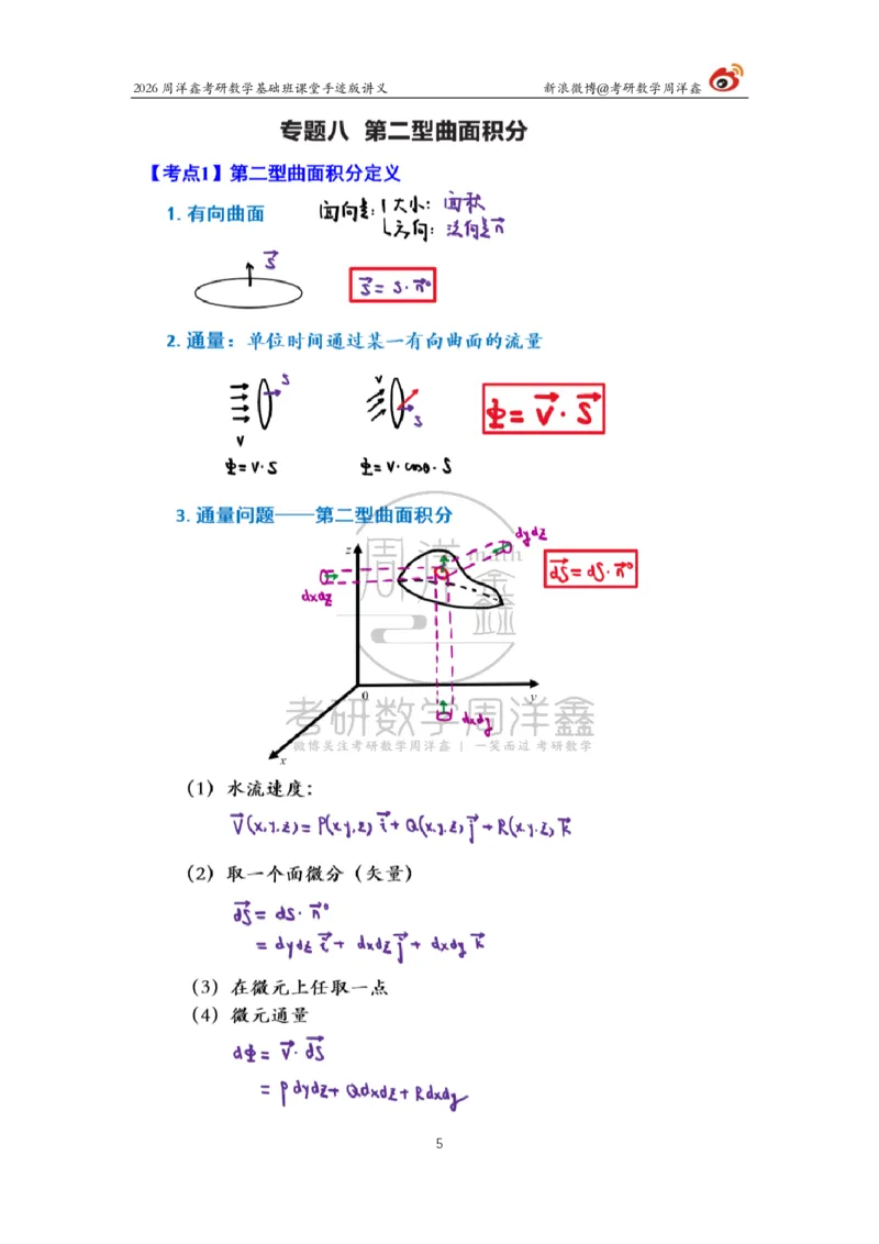 158.2026周洋鑫考研数学基础班（数一专题5）_04.2026考研数学周洋鑫数学笑过_00.随课资料