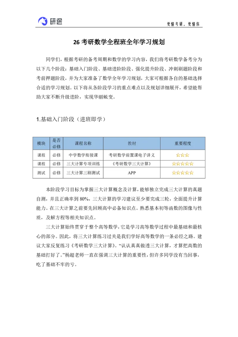 (2.3.24)--26考研数学全程班全年学习规划._05.2026考研数学研途&mdash;杨超数学全程班_00.书籍和讲义_{0}--全部课件