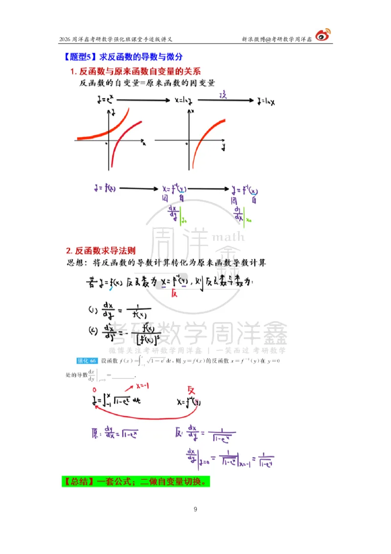 143.2026周洋鑫考研数学（高数强化9）_04.2026考研数学周洋鑫数学笑过_00.随课资料