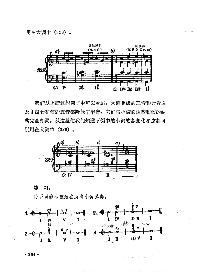 键盘和声学教程_一万首著名钢琴曲谱哈农贝多芬合集视频教学电子版高清无水印可打印_09钢琴教材合集_常用教材钢琴谱（80+本）