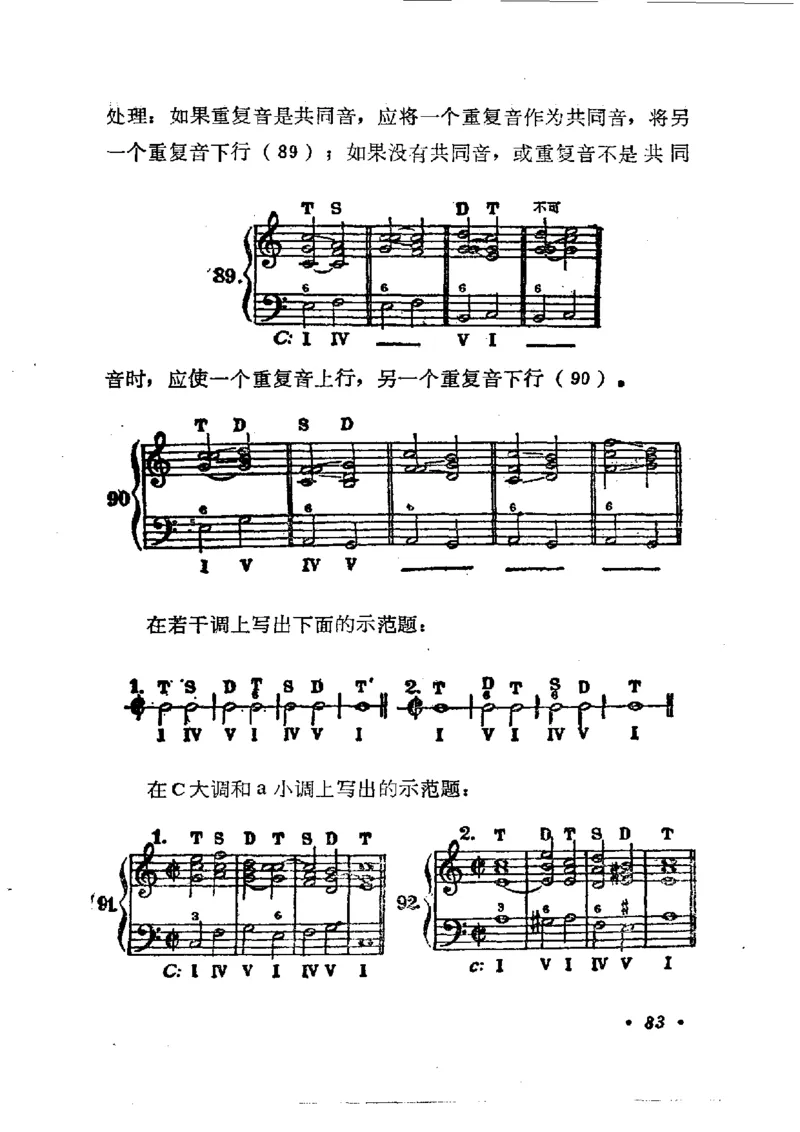 键盘和声学教程_一万首著名钢琴曲谱哈农贝多芬合集视频教学电子版高清无水印可打印_09钢琴教材合集_常用教材钢琴谱（80+本）