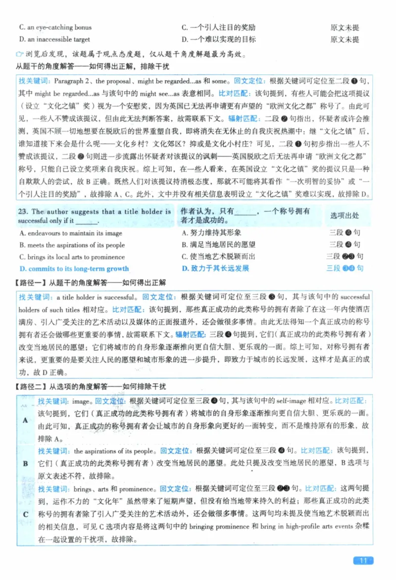 2020年真题逐题细解_41考研英语一二历年真题解析_英语一_解析册+逐词逐句册