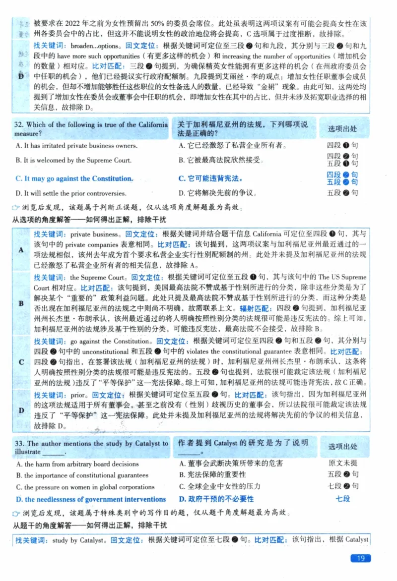 2020年真题逐题细解_41考研英语一二历年真题解析_英语一_解析册+逐词逐句册