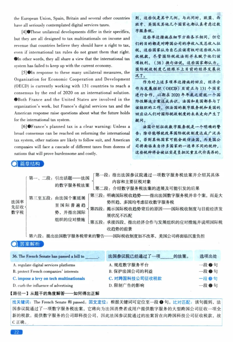 2020年真题逐题细解_41考研英语一二历年真题解析_英语一_解析册+逐词逐句册