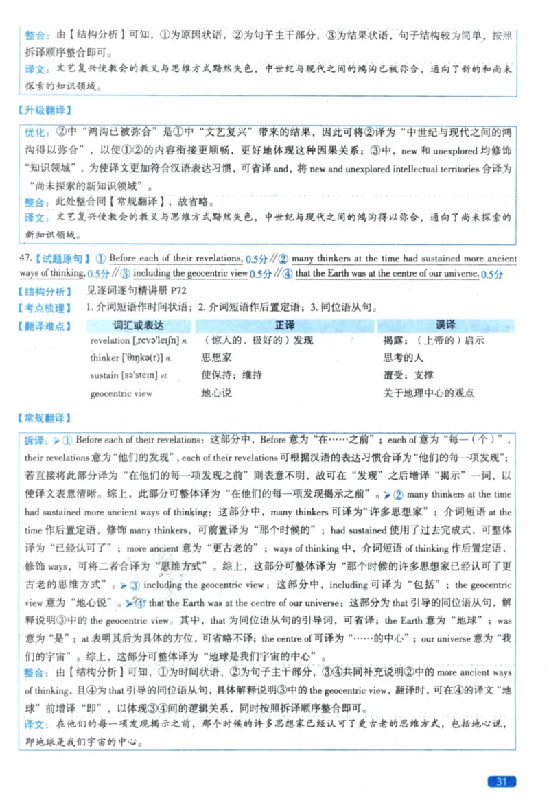 2020年真题逐题细解_41考研英语一二历年真题解析_英语一_解析册+逐词逐句册