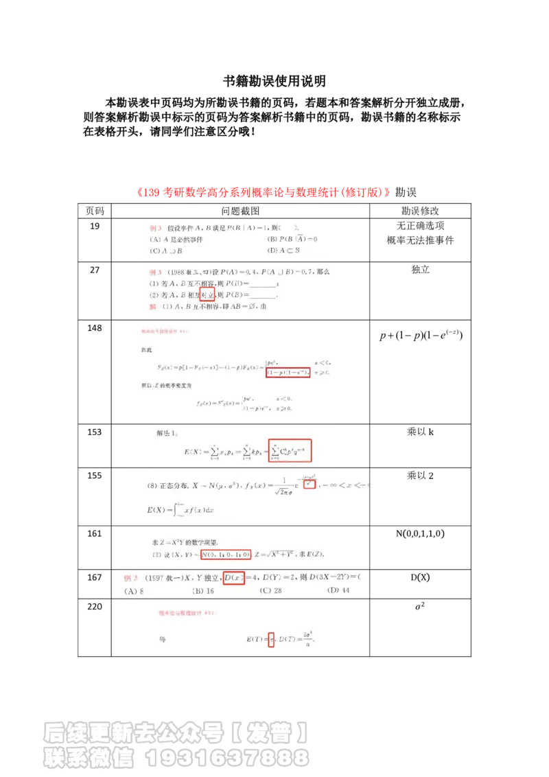 数学书籍勘误2024年11月1日_05.2026考研数学研途&mdash;杨超数学全程班_00.书籍和讲义