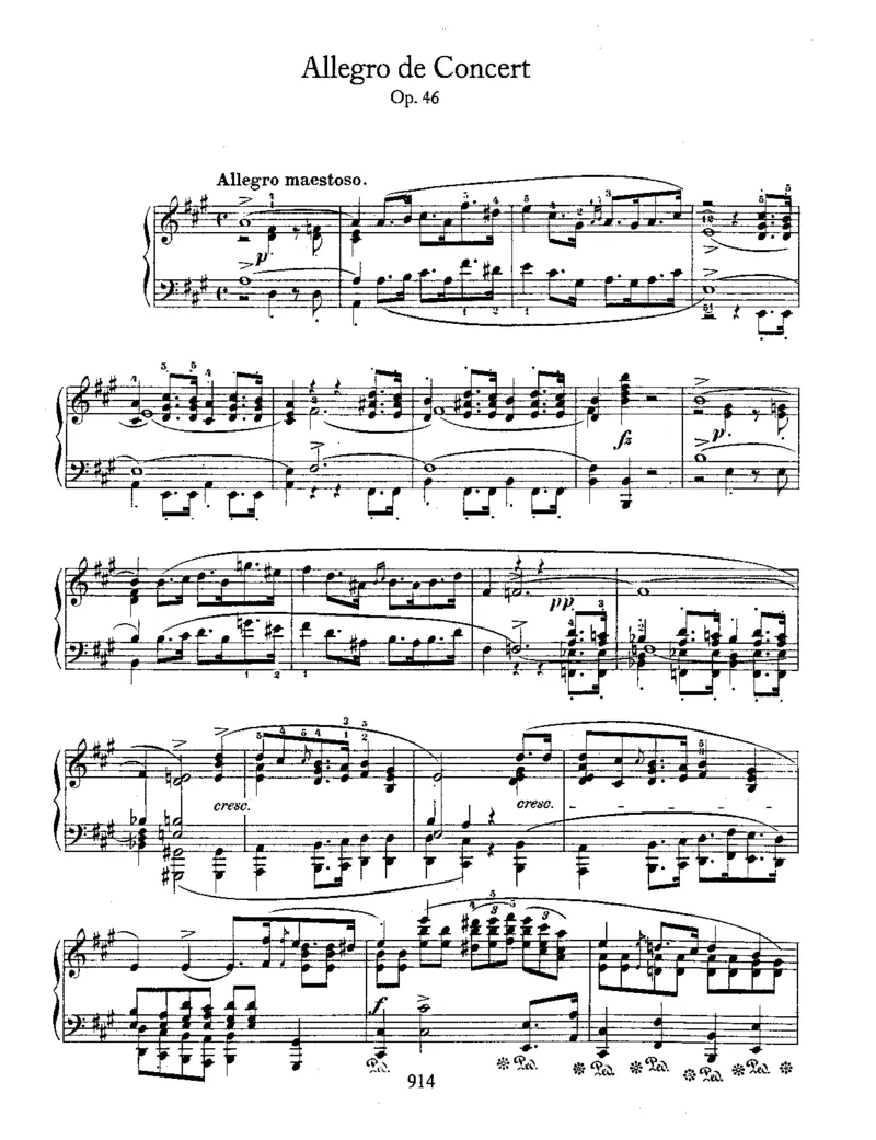 音乐会快板,Op46_一万首著名钢琴曲谱哈农贝多芬合集视频教学电子版高清无水印可打印_1古典钢琴知名音乐家谱_肖邦钢琴谱全集