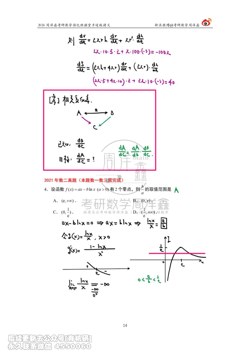 210.2026周洋鑫考研数学（2021真题讲解）_已解密_04.2026考研数学周洋鑫数学笑过_00.随课资料