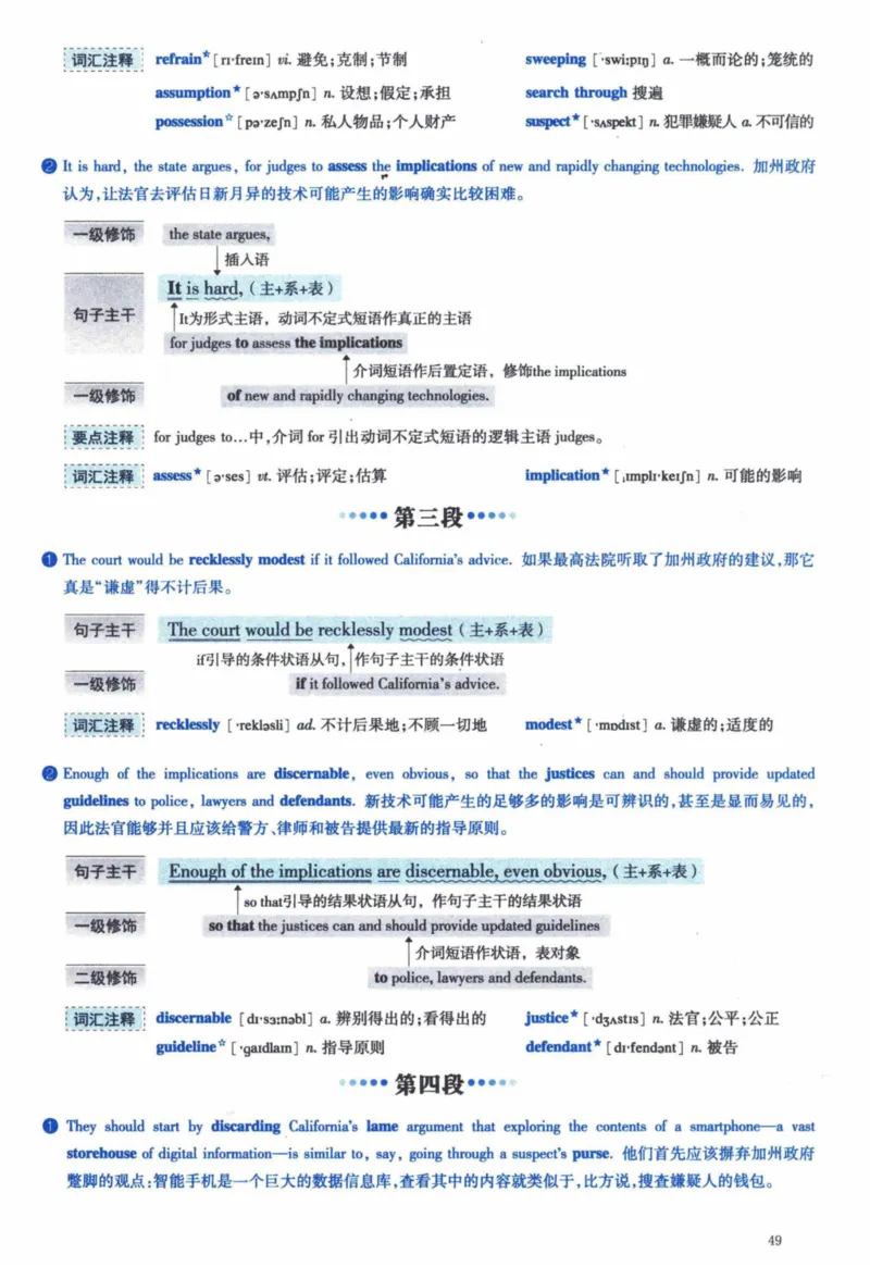 2015年逐词逐句精讲册_41考研英语一二历年真题解析_英语一_解析册+逐词逐句册