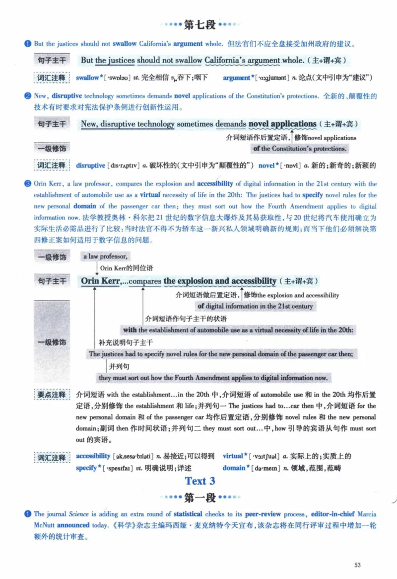 2015年逐词逐句精讲册_41考研英语一二历年真题解析_英语一_解析册+逐词逐句册