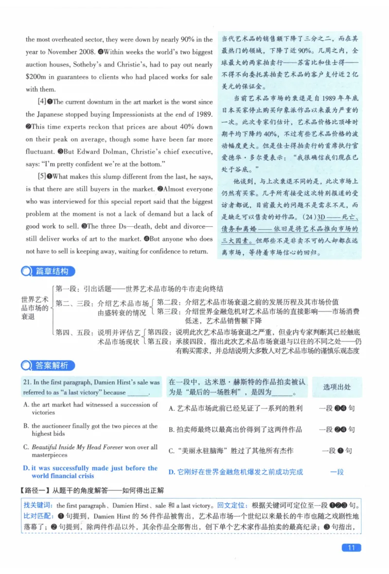 2010年真题逐题细解_41考研英语一二历年真题解析_英语二_解析册+逐词逐句册