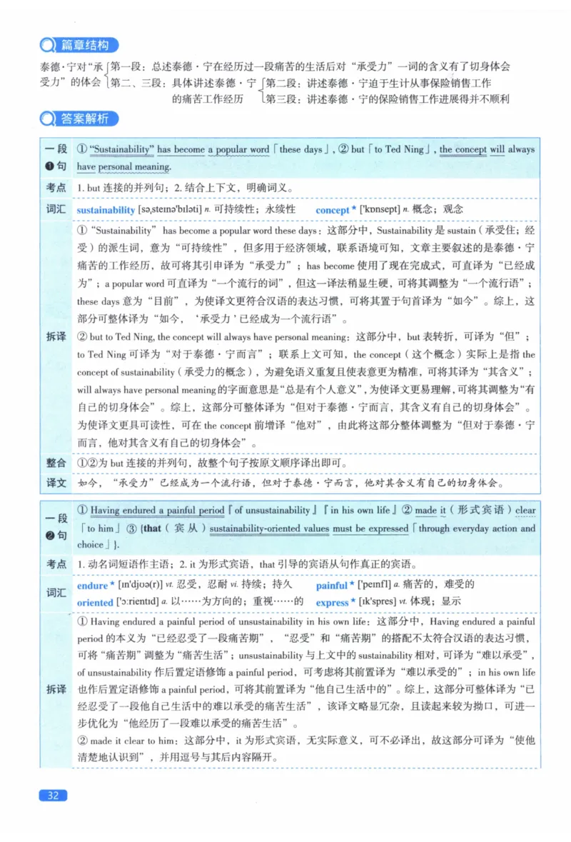 2010年真题逐题细解_41考研英语一二历年真题解析_英语二_解析册+逐词逐句册