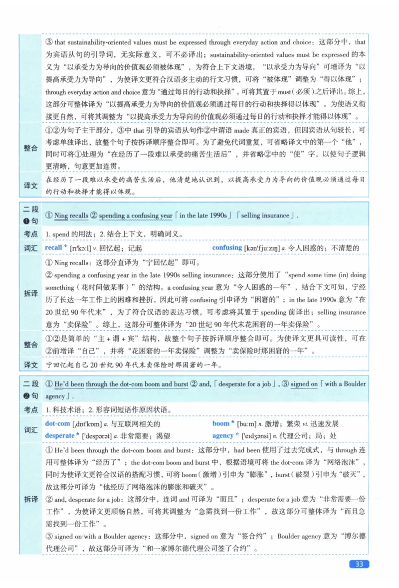 2010年真题逐题细解_41考研英语一二历年真题解析_英语二_解析册+逐词逐句册