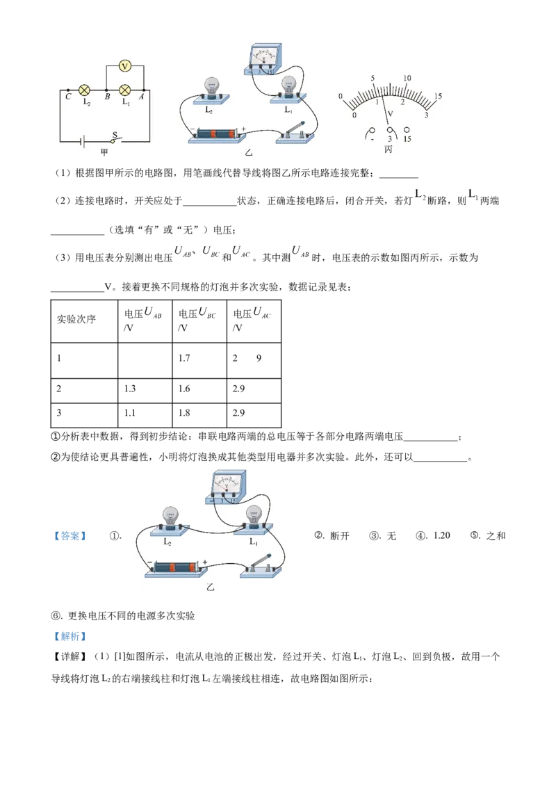 2024年广东省中考物理真题（解析卷）_❤广东中考真题备考2026_4.广东中考物理2008-2025