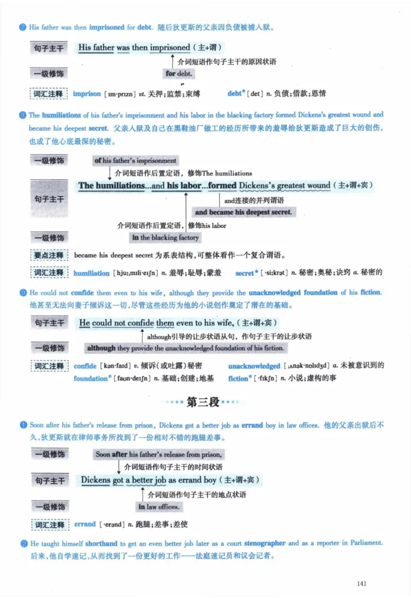2017年逐词逐句精讲册_41考研英语一二历年真题解析_英语一_解析册+逐词逐句册