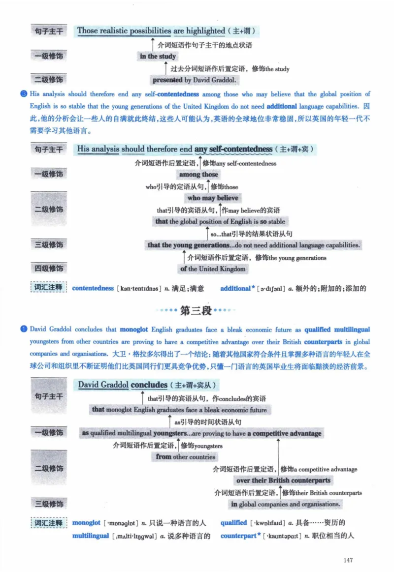 2017年逐词逐句精讲册_41考研英语一二历年真题解析_英语一_解析册+逐词逐句册