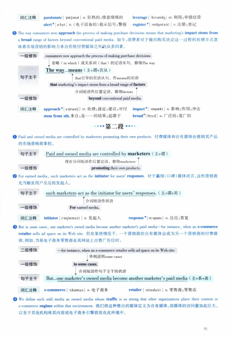 2011年逐词逐句精讲册_41考研英语一二历年真题解析_英语一_解析册+逐词逐句册