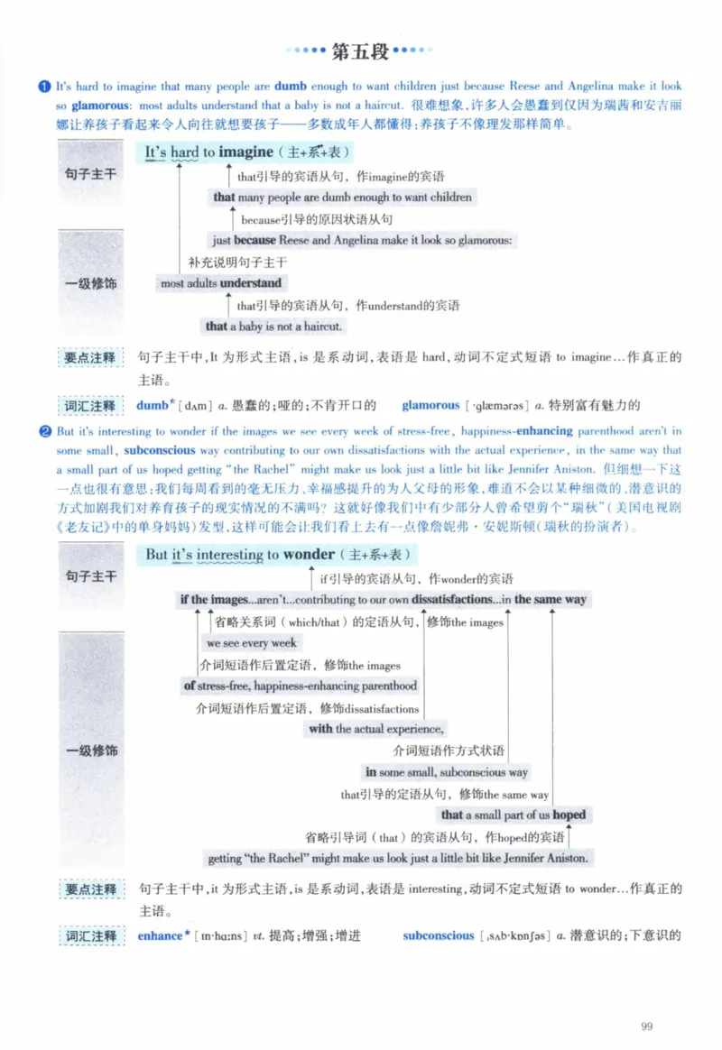 2011年逐词逐句精讲册_41考研英语一二历年真题解析_英语一_解析册+逐词逐句册