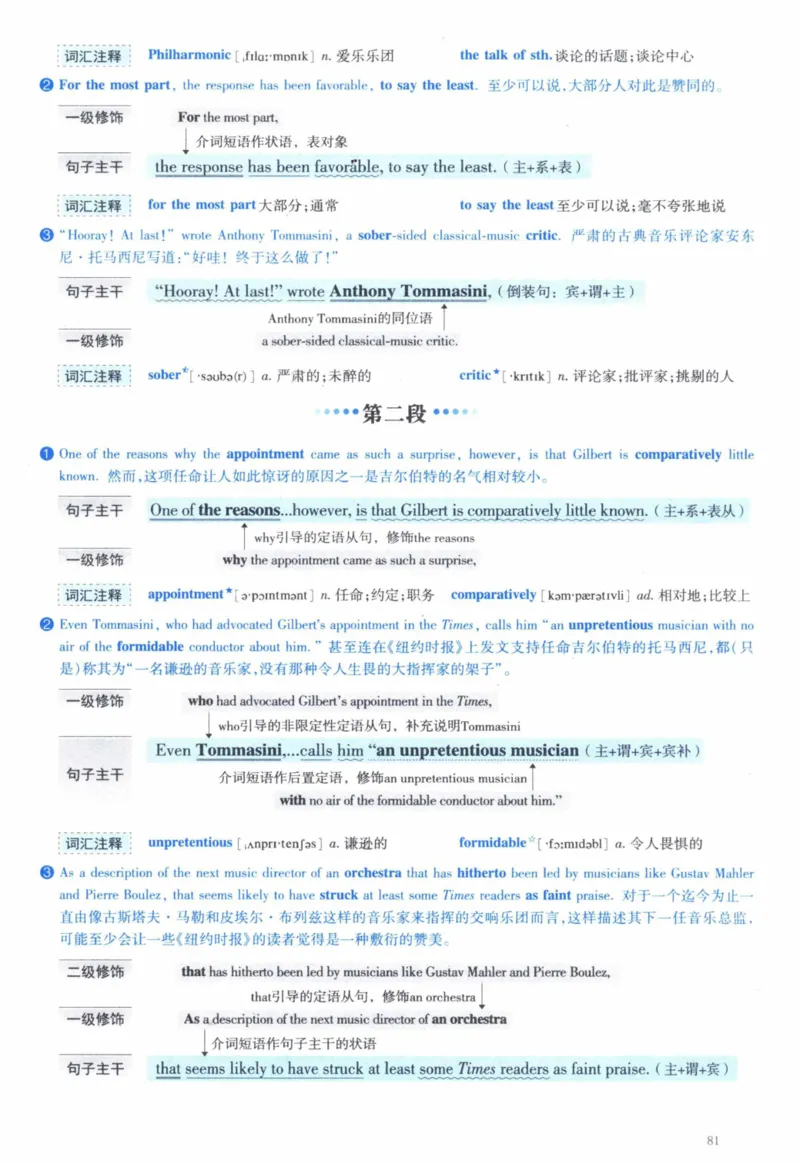 2011年逐词逐句精讲册_41考研英语一二历年真题解析_英语一_解析册+逐词逐句册