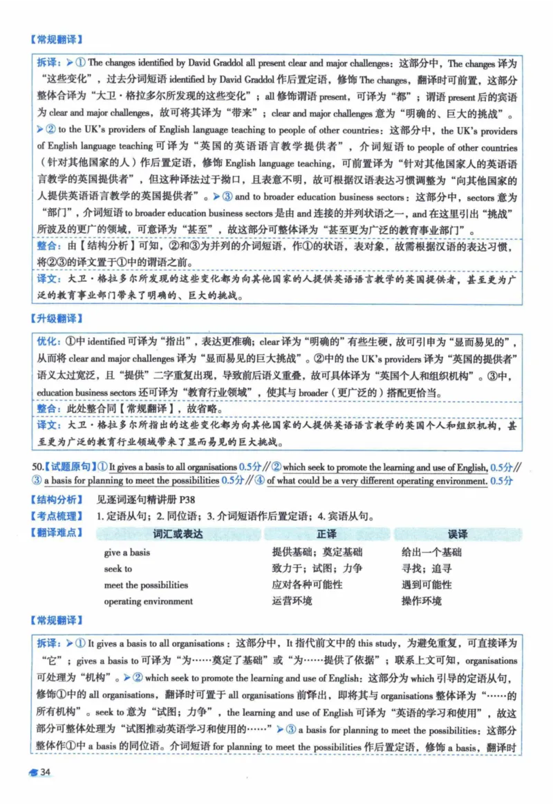2017年真题逐题细解_41考研英语一二历年真题解析_英语一_解析册+逐词逐句册