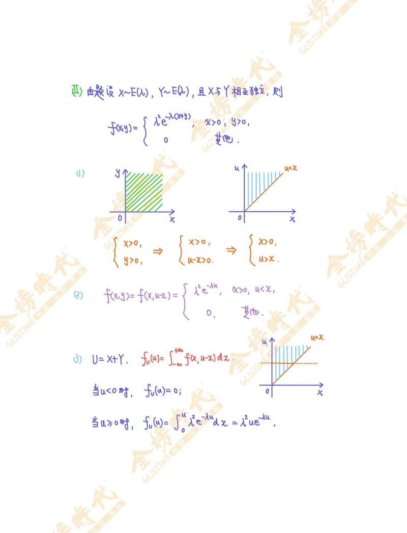 概率统计专题第03节二维随机变量和差函数的密度（作业手写版）_07.2026考研数学李永乐全程班_01.2026考研数学金榜李永乐_09.李永乐&times;薛威26考研数学保命班_00.配课讲义