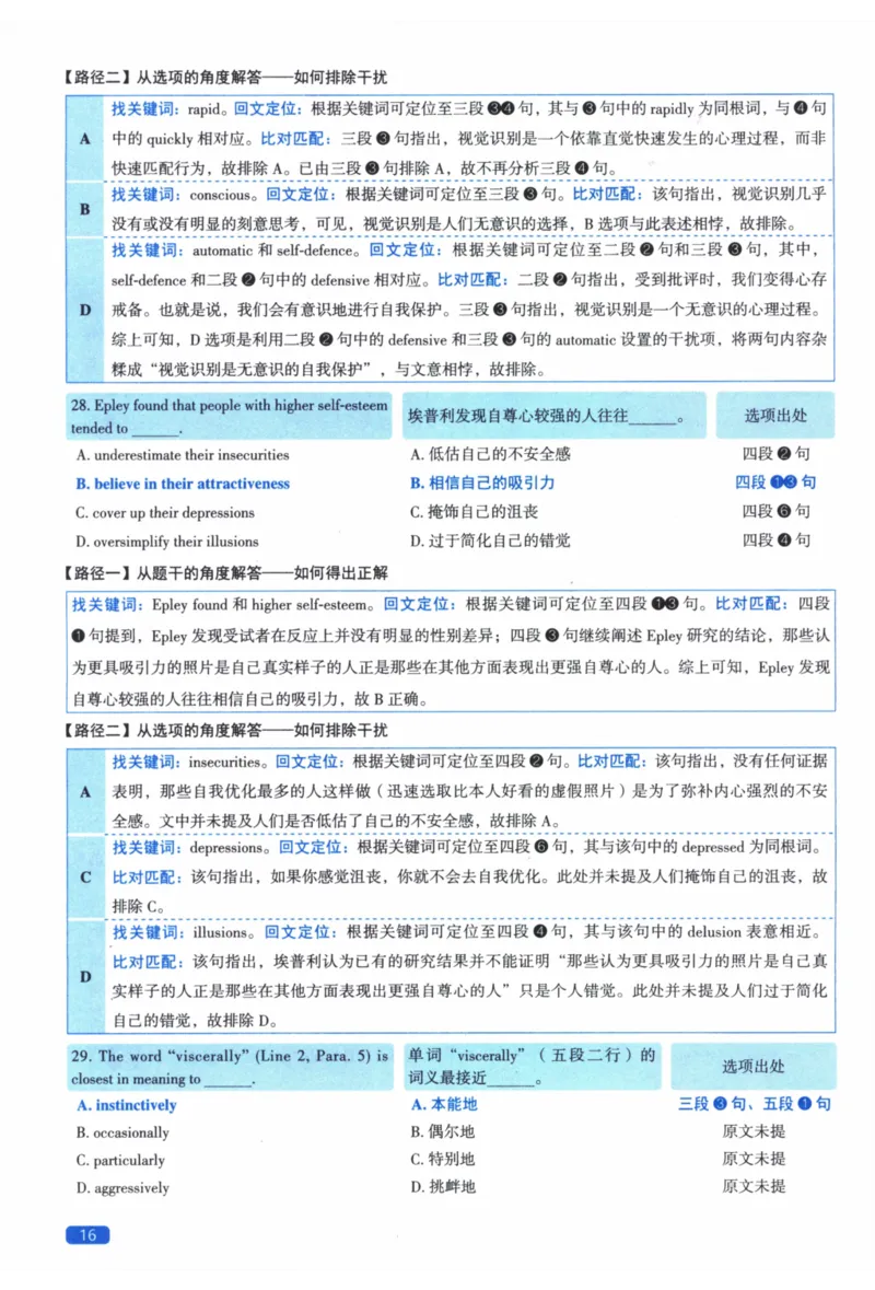 2014年真题逐题细解_41考研英语一二历年真题解析_英语二_解析册+逐词逐句册