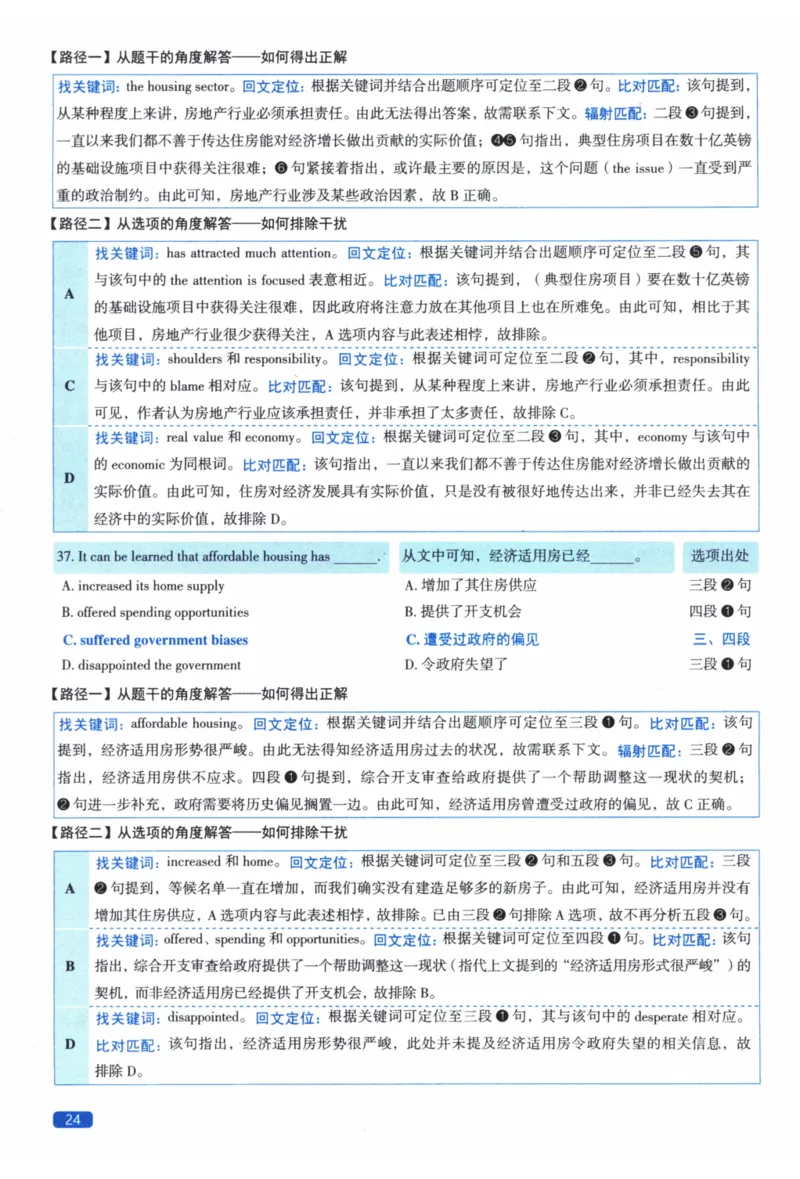 2014年真题逐题细解_41考研英语一二历年真题解析_英语二_解析册+逐词逐句册
