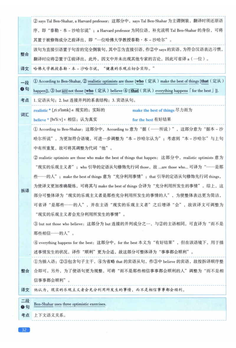 2014年真题逐题细解_41考研英语一二历年真题解析_英语二_解析册+逐词逐句册