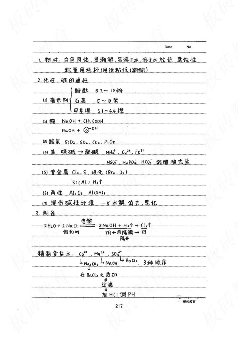 高考学霸笔记化学416页_高中衡水学霸笔记_理科衡水学霸笔记-电子版