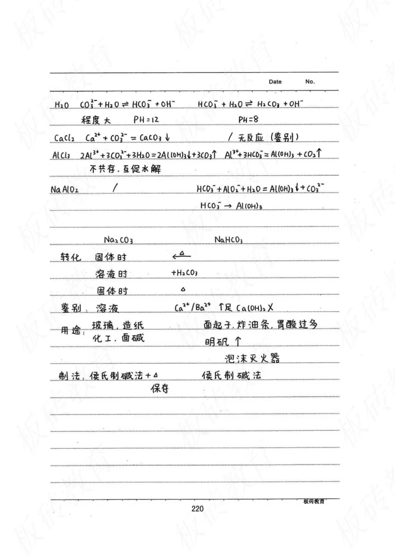 高考学霸笔记化学416页_高中衡水学霸笔记_理科衡水学霸笔记-电子版