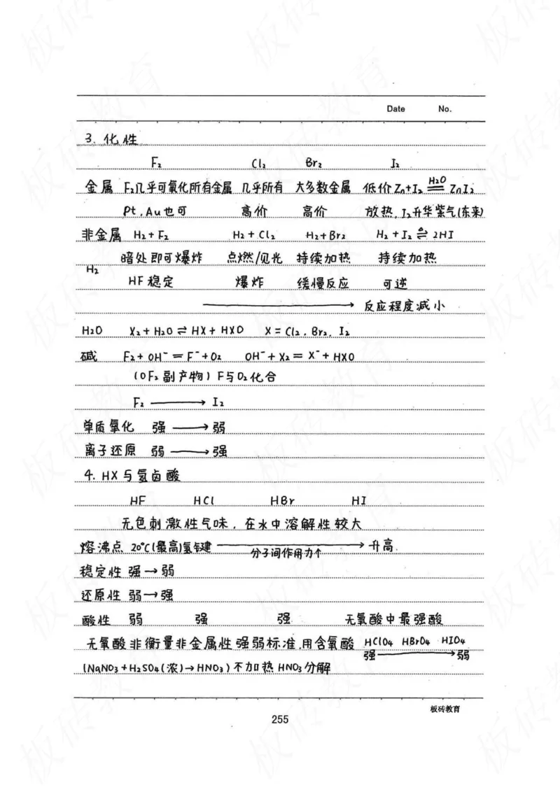 高考学霸笔记化学416页_高中衡水学霸笔记_理科衡水学霸笔记-电子版