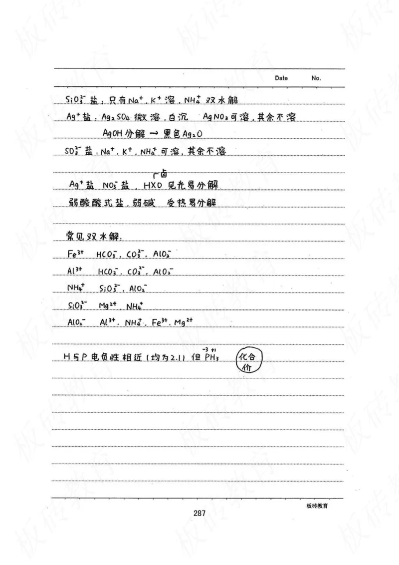 高考学霸笔记化学416页_高中衡水学霸笔记_理科衡水学霸笔记-电子版